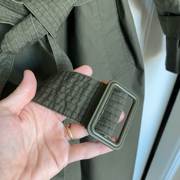 Vintage TOWNE from London Fog Long Trench Coat Size 44 Reg - Picture 12 of 15